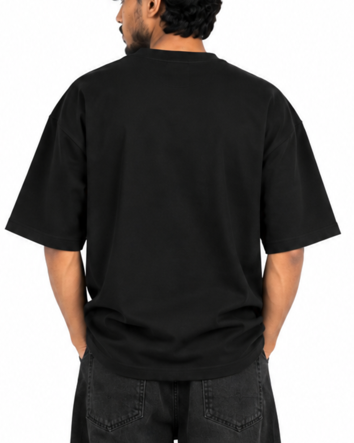 Black Classic Oversize Tee