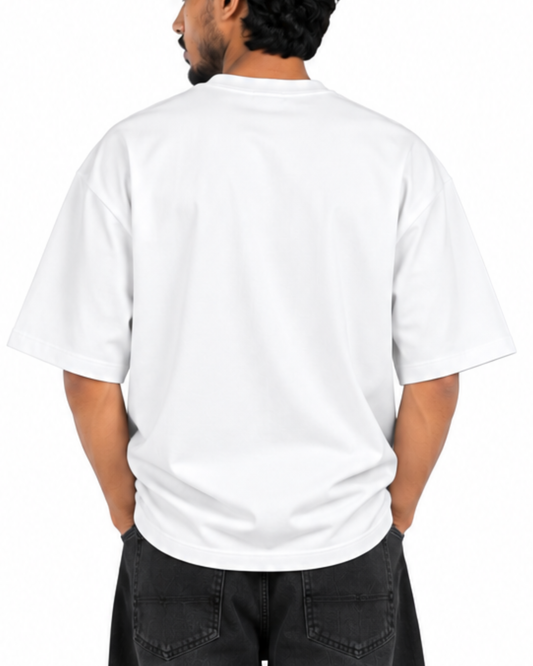 White Classic Oversize Tee