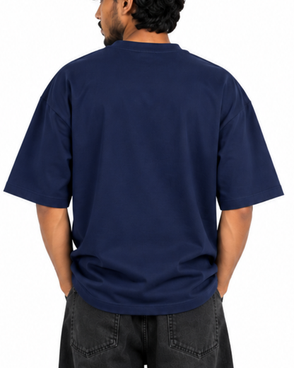 Navy Classic Oversize Tee