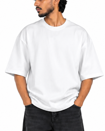 White Classic Oversize Tee